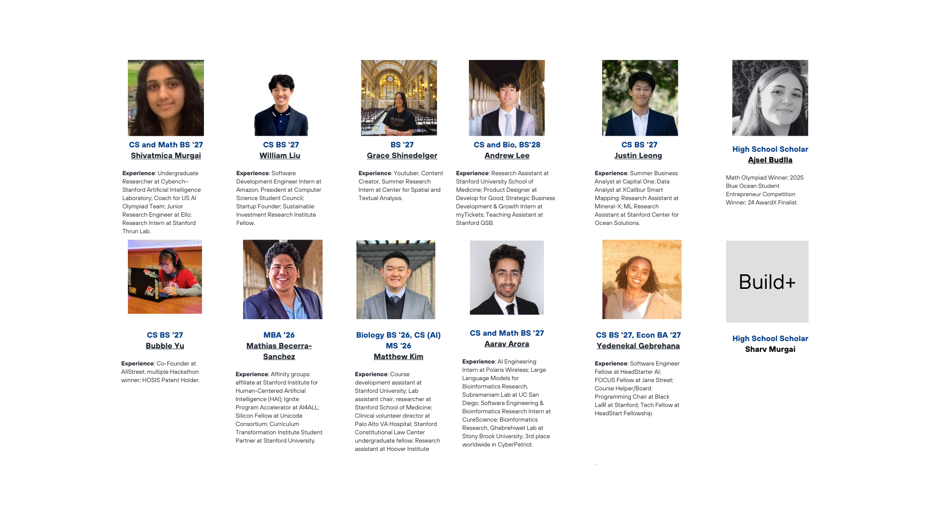 Build+ Fellowship – Y+ VENTURES